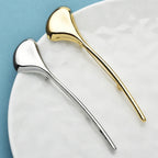 Sculpted Petal Stick Brooch
