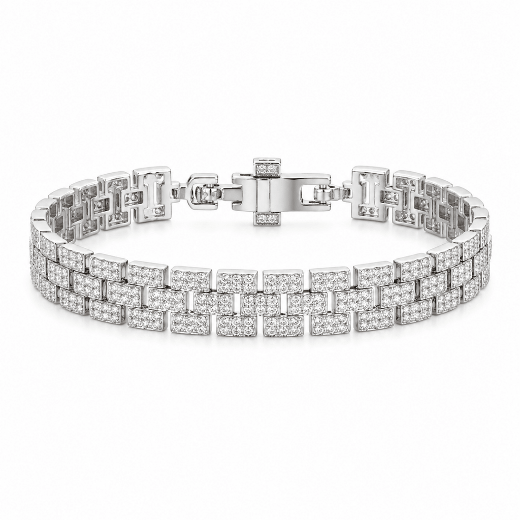 Frosted Link Bracelet