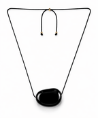 ONYX STONE NECKLACE - ÉCLAT MARBELLA